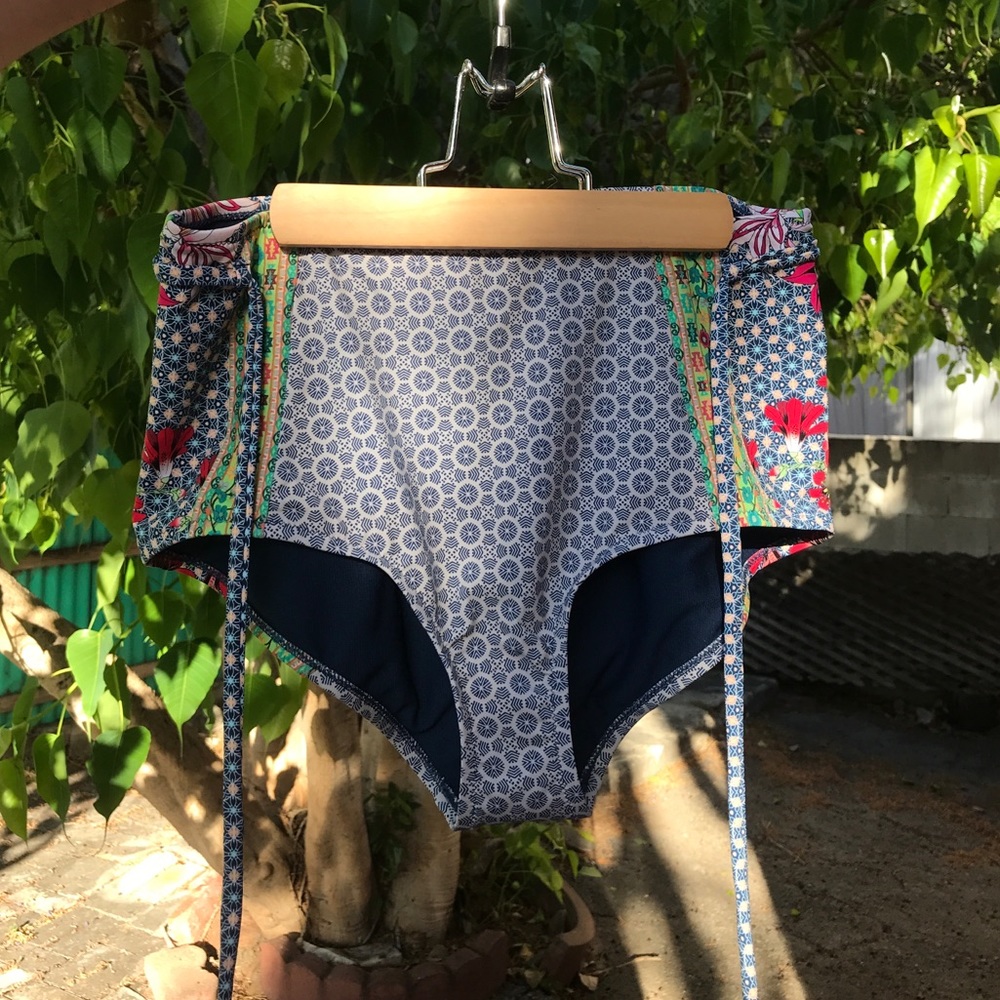 Johnny Was High Waisted bikini bottom